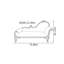 Chaise longue de loisirs rétro en bois massif-133229163