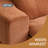 Modern Floor Sofa With 2 Pillows For Living Room, Convertible Chenille Fabric Foam-Filled Sleeper Sofa Bed, Folding Mattress, No Assembly Required-1452778969