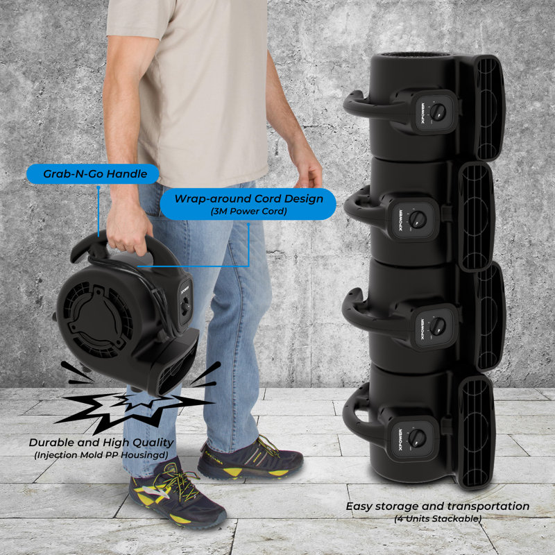 17 Stories 32cm Oscillating Blower Fan Fan