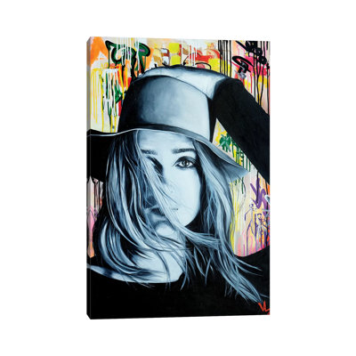 Hat Face 1 Piece Painting on Canvas