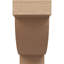 Bois de cèdre alpin brut, grain de bois TimberThane, brun clair apprêté-87472097