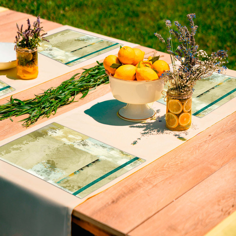 Polyester Abstract Placemat