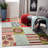 Soho Hand Tufted Wool And Viscose Floral Rug-2047568641