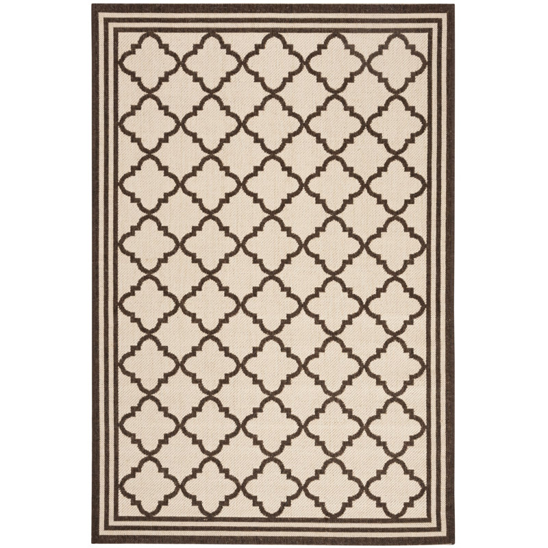 Ferrill 100 Performance Geometric Rug, Rectangle 4' x 6'