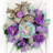 Handcrafted Faux Hydrangea 18 " Wreath