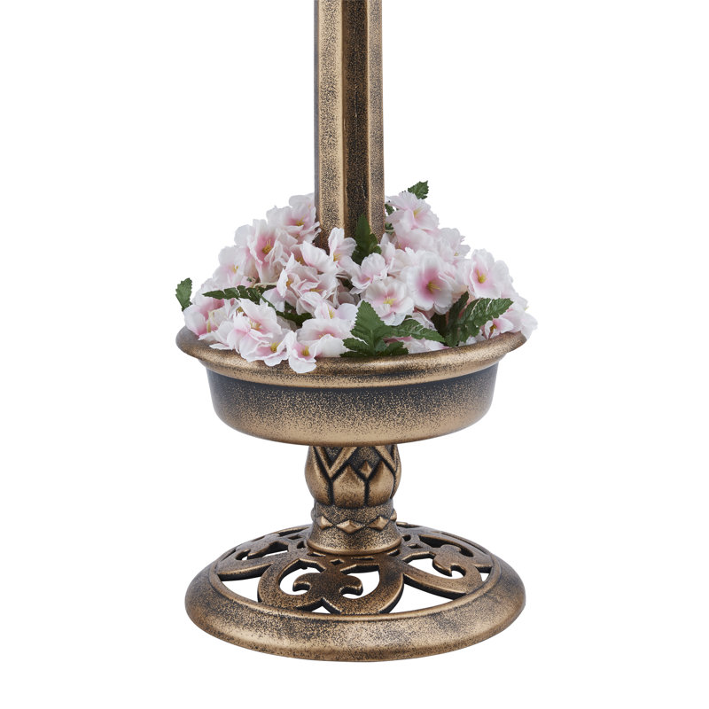Plastic/Acrylic Pedestal Birdbath