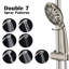 Système de douche double à 7 jets avec pomme de douche à main-119149255