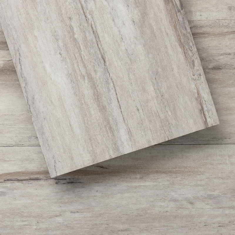 BaseCore 12mil x 6" W x 36" L Peel and Stick Luxury Vinyl Plank Flooring, Winter