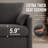 32.7'' Oversized Chenille Accent Chair-608792148