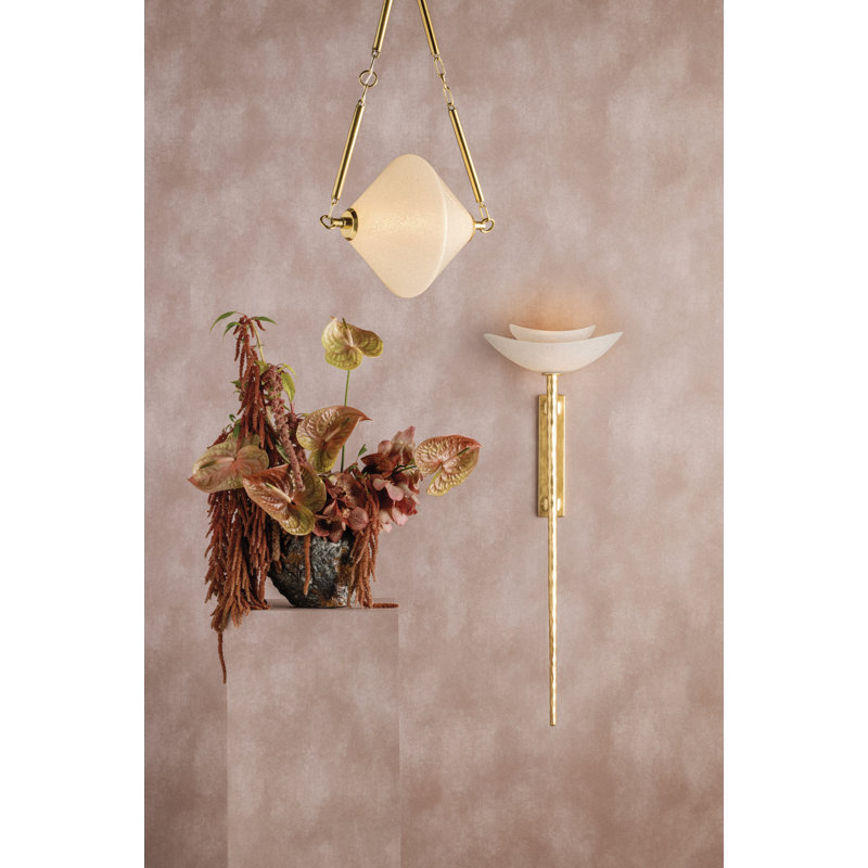 Galena Chandelier, Gold