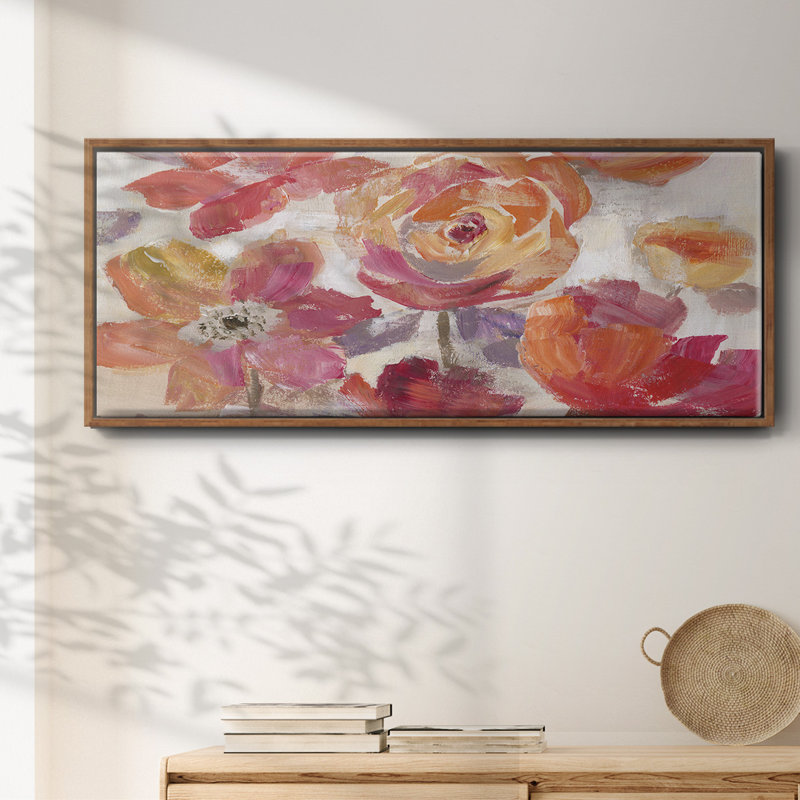 Fancy Free- Framed Canvas, 24" H x 60" W