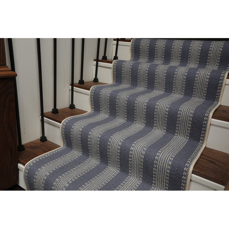 Tapis en laine fait à la main sur mesure, Tapis de couloir 2 pi 7 po x 10 pi