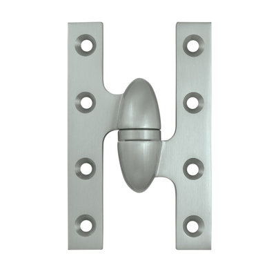Charnière en nickel brossé 5 po x 3 1/4 po Deltana OK5032B15-R