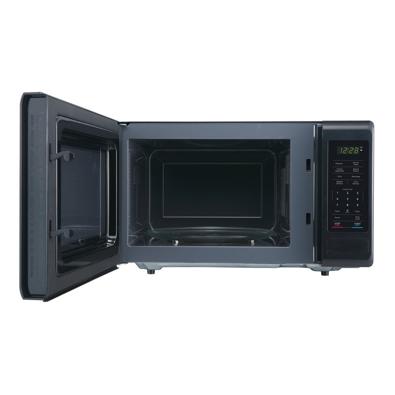 0,9 pi³ Pi. Micro-onde à comptoir tactile numérique 900 watts, noir, Noir