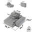 Canapé modulaire surdimensionné Modern-1497141266