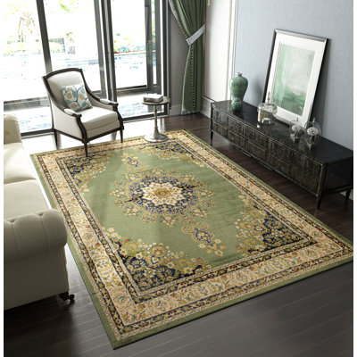Tapis intérieur / extérieur en laine Tanveer