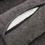 Canapés en chenille gris spacieux avec confort et style modernes