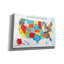 Toile épique «Us Map» par Farida Zaman, 40 po x 26 po-766610679