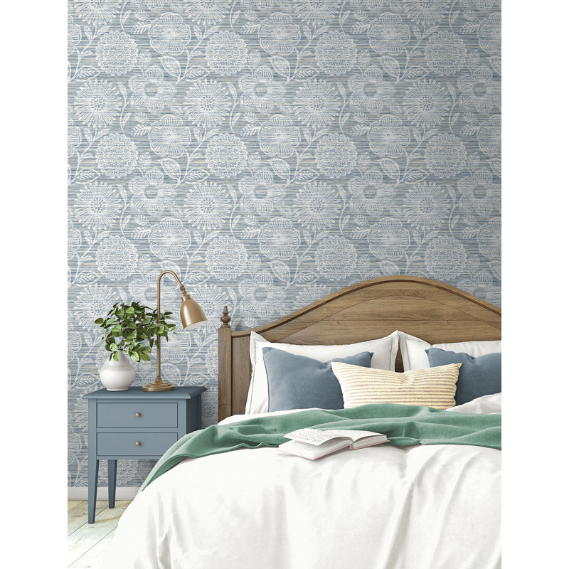 Papier peint adhésif Stacy Garcia Home Bluestone, Bleu
