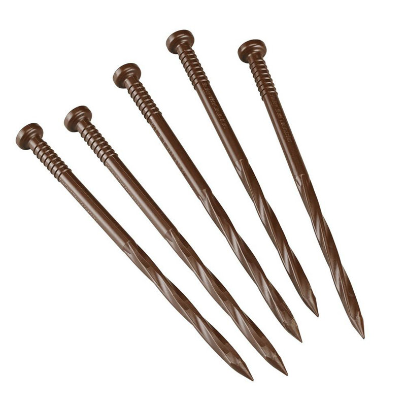 Spirale poly boulons, Marron foncé