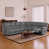 Gray Faux Leather