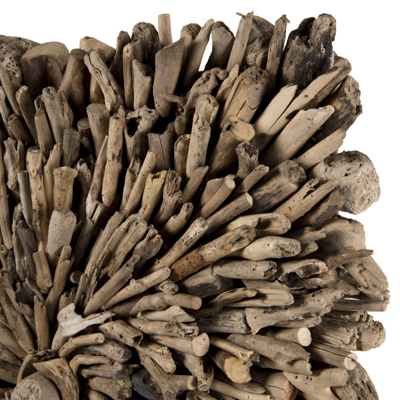 Handmade Abstract Wall Decor on Solid Wood