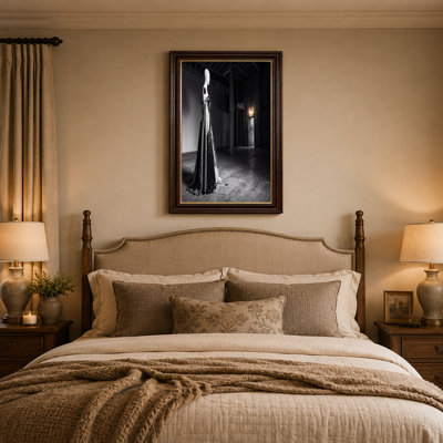 Art mural sur toile noir et blanc