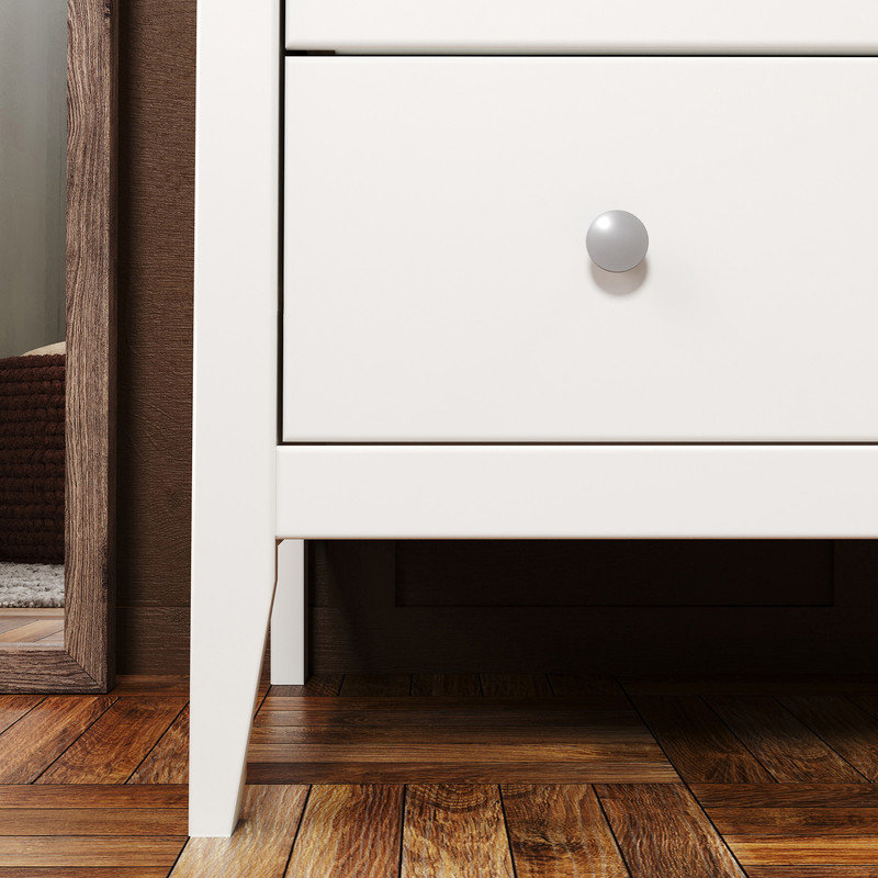 Commode 3 tiroirs, Blanc
