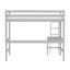Lit mezzanine plateforme double avec bureau intégré-715533144