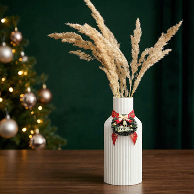 Vase en céramique Pure White