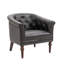 Edvardas 61.9 Cm Wide Tufted Barrel Chair-1291777527