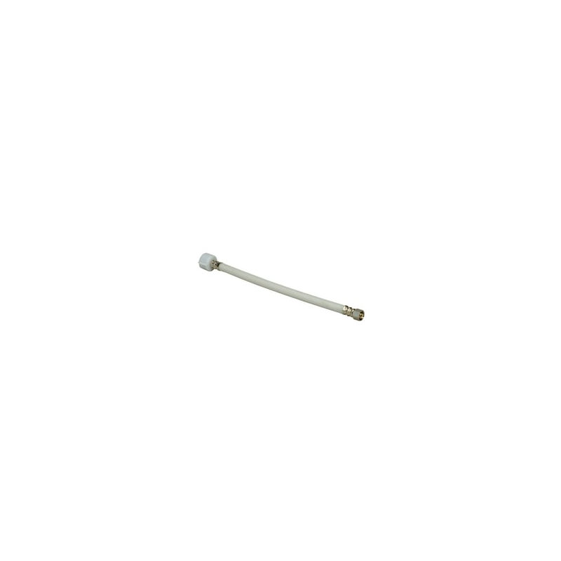 Connecteur de garde-robe en PVC 3/8 po x 7/8 po x 12 po