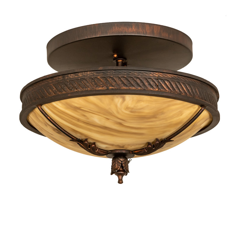Plafonnier semi-encastré 15 po Hoja Idalight