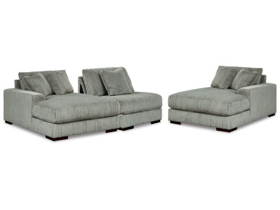 Lindyn 3-Piece Sectional with Double Chaise