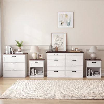 Farmhouse 4-Piece Bedroom Furniture Set