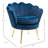  Modern Accent Chair Velvet Fabric Leisure Club Chair with Gold Legs-2073188410
