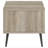 Balboa Distressed Pine Square Engineered Wood Side End Table