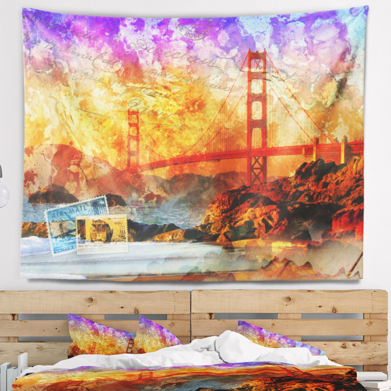 Polyester Tapestry, 32" H x 39" W