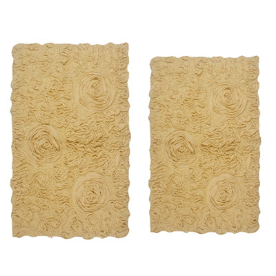 100% Cotton Bath Rug (Set of 2)