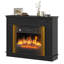 Balconera 100 cm W Electric Fireplace with 6824 BTU, Remote Included-134172284