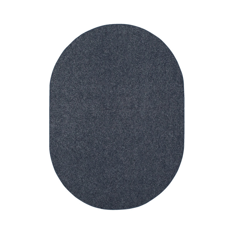 Modern Plush Pet and Kids Friendly Solid Color Area Rugs, Stain & Fade Resistance, Bedroom, Playroom and Kidsroom, Event, Wedding, Perfect for Living Room, Dining Room, Petrol Blue Menzel Rug