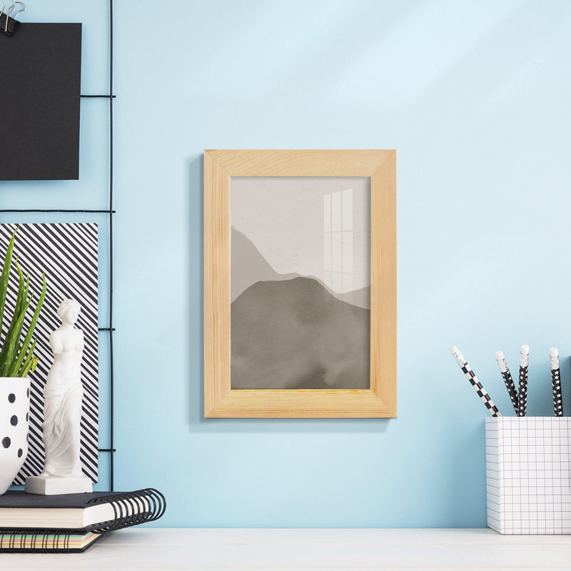 «Cloud Kiss II», reproduction d'art sur papier, H 6 po x l 4 po x P 1 po, Naturel