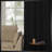 Deconovo 100 Percent Blackout with Liner Rod Pocket Curtain Panel Pair-75196917-75196904