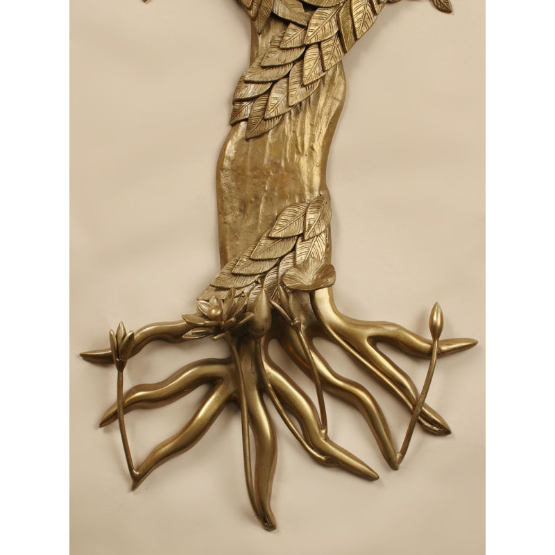 Wall Decor on Brass