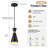 3-Light Adjustable Kitchen Island Pendant Light