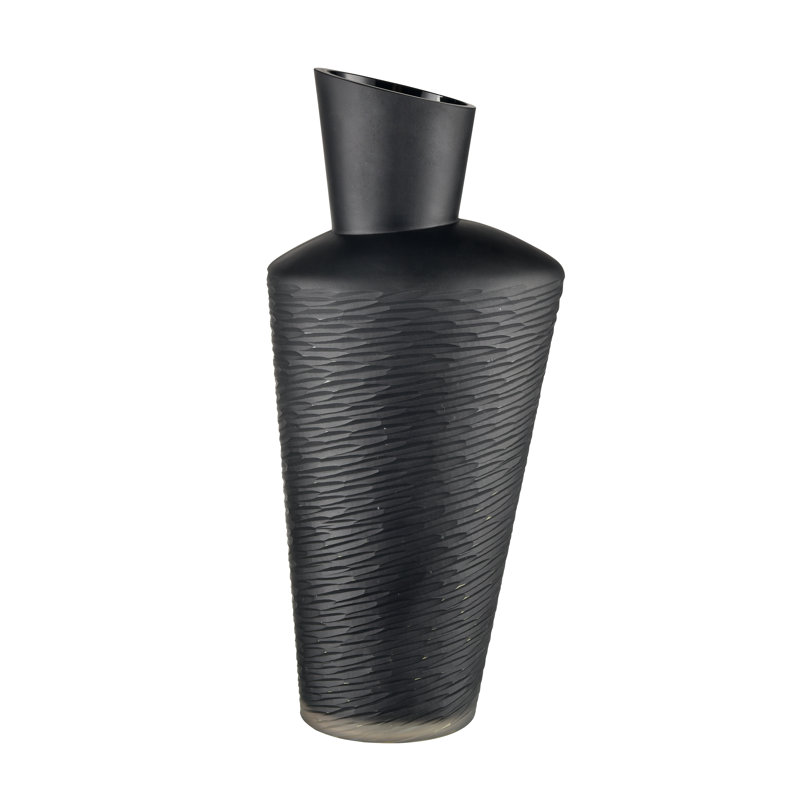 Vase Tuxedo - Grand, H 19,25 po x l 8,75 po x P 6,25 po