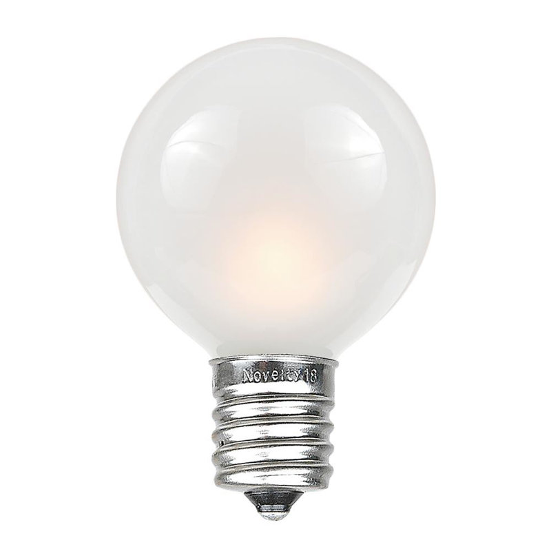 Ampoule g50 7 watts, e17/base intermédiaire