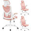 High Back Mesh Swivel Ergonomic Task Office Chair with Flip-Up Arms-883770714