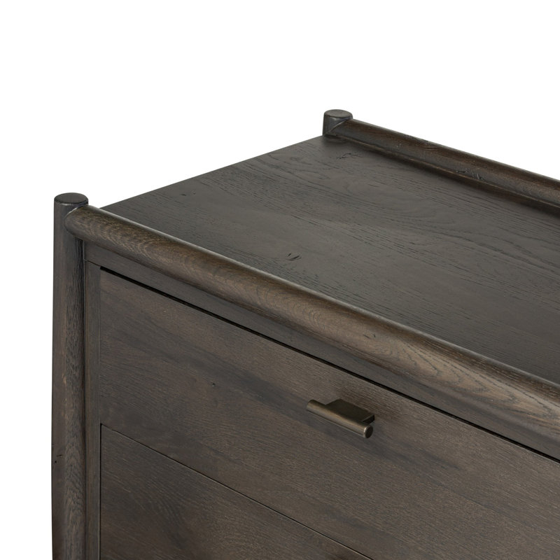 Glenview 6 - Drawer Dresser, Smoked Black