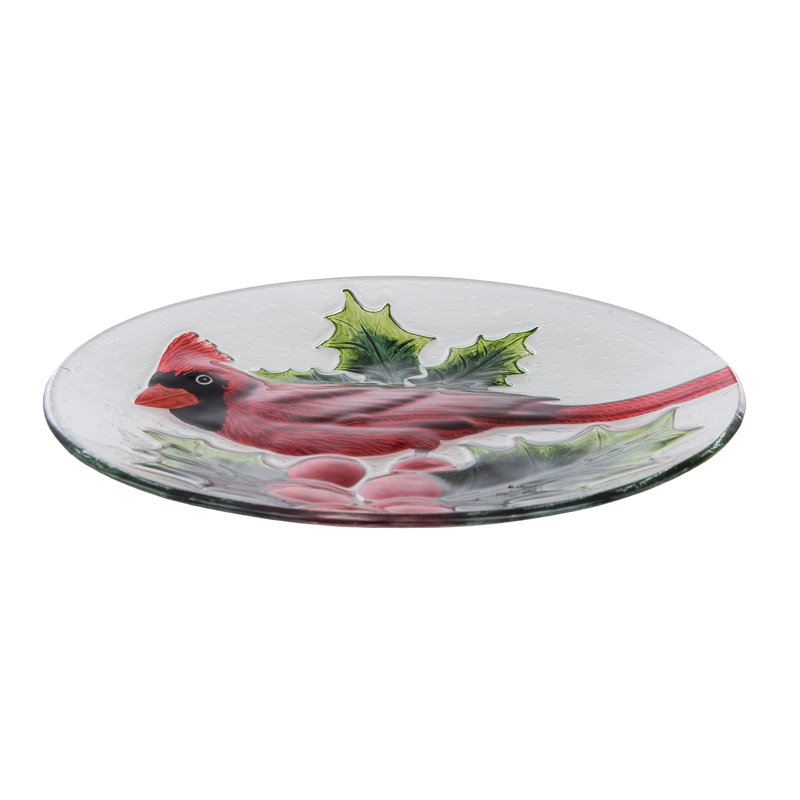 Assiette de Noël Cardinal